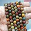 Natural stone Beads Blue Tiger Eye Round Loose Beads Diy Charm Bracelet Earrings for Jewelry Making 15" Strand 4/6/8/10/12/14mm