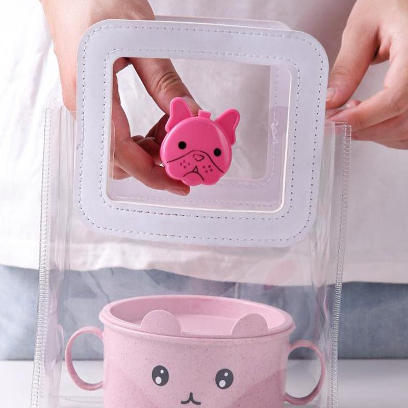 3Pcs Mini Sauce Box Squeeze Sauce Bottle Plastic Bottle Seasoning Bottle Storage Box Cartoon Cooking Seasoning Salad Bottle