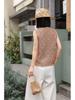 Korean Wave Edge Sleeveless Women's Hollow Out Vest - Trendy Beach Style Arrival