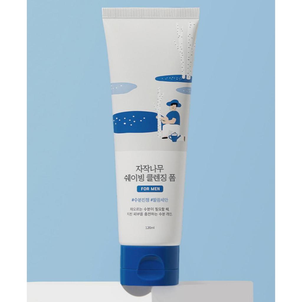 [Round Lab] Birch Juice Shaving Cleansing Foam for Men 120ml