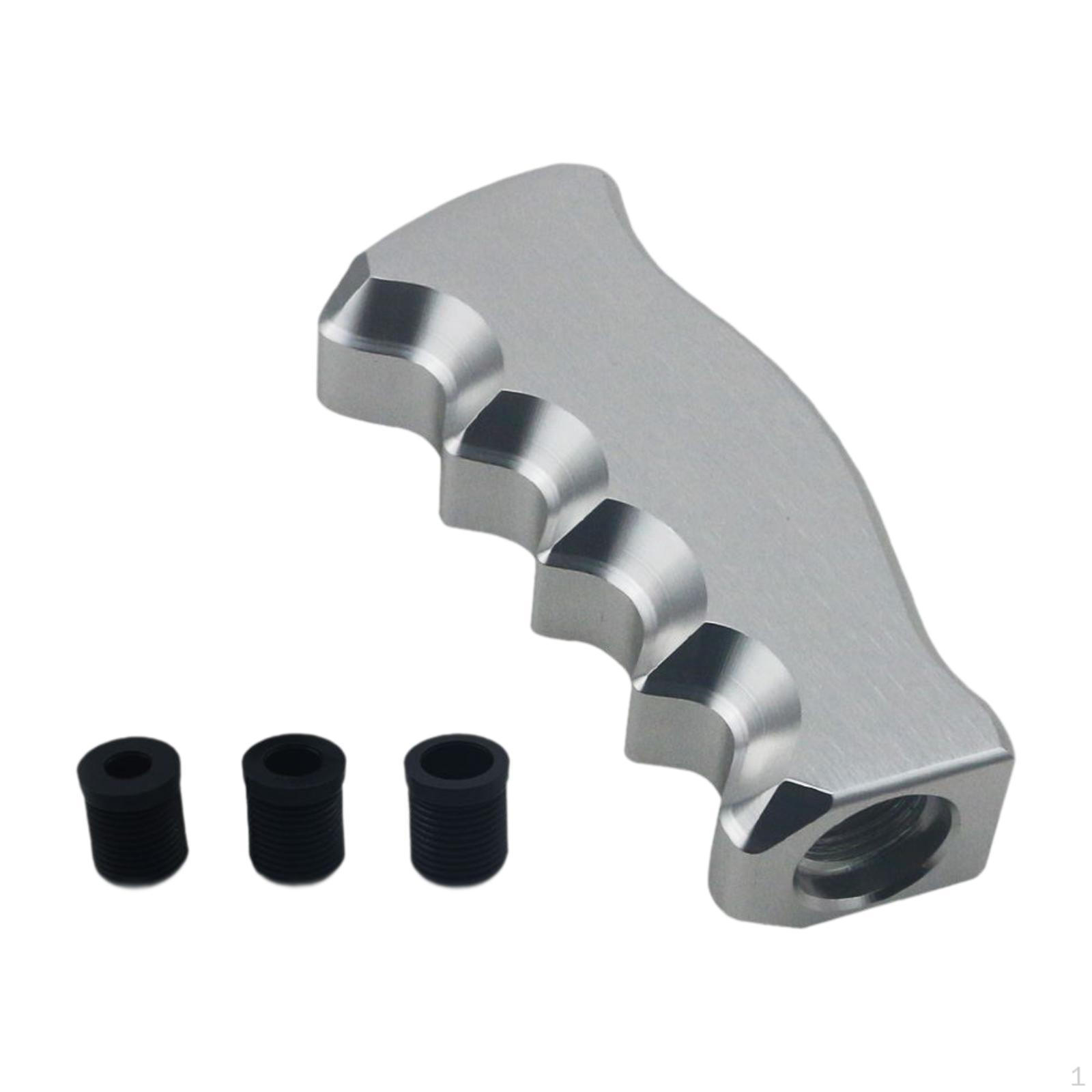 

Ручка автоматического переключения передач Автомобильная ручка Удобная рукоятка Многофункциональная Прочное руководство серебряный