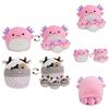 Super Soft Squishmallow Axolotl Plush Toys Stuffed Animal Doll Kids Xmas Birthday Gift