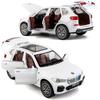 1:32 Compatible for BMW X5 SUV Model Car Toy, Zinc Alloy Pull Back Toy Car with Sound and Light for Kids Boy Girl Gift