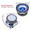 2-inch 5W 4ohm Blue Full-frequency Speaker 52mm Square 5W 4 Ohm Small Speaker Speaker