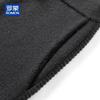 ROMON Men's Cashmere Blend Wool Thickened Drawstring Straight-leg Casual Pants