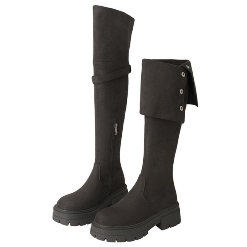 Anti-slip Two-piece Snow Boots, Long Boots, Thick-soled Boots, Women's Shoes