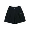 Li Ning Sports Basketball Series Logo Embroidered Casual Shorts Women Shorts Black AKSR262-3