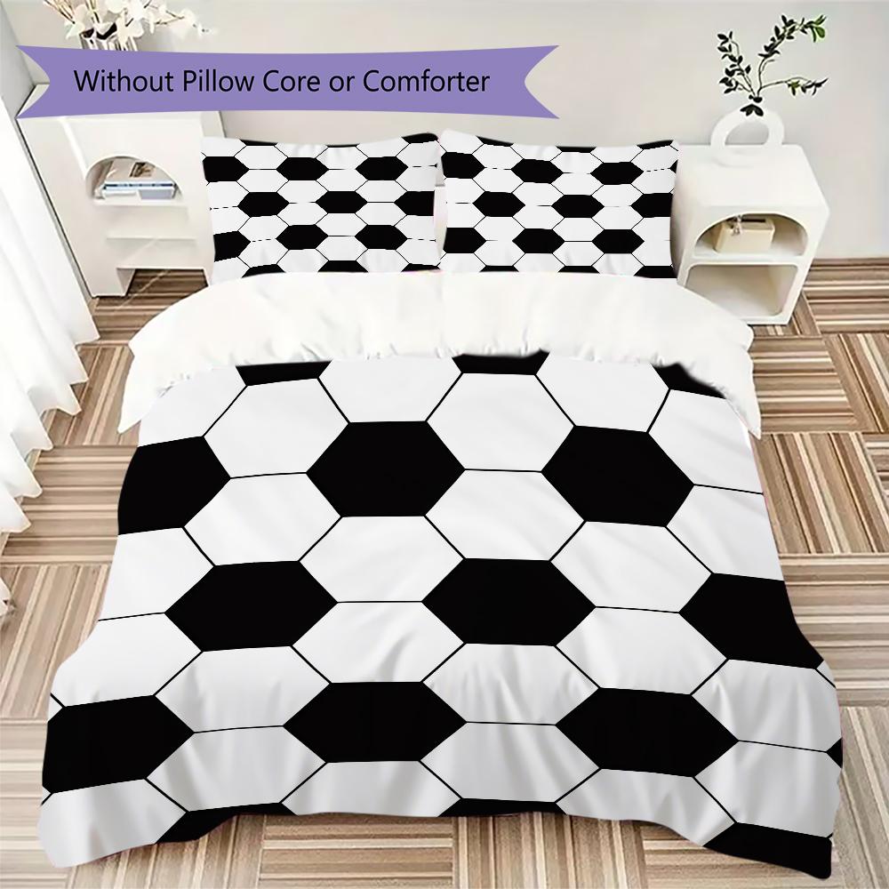 Checkerboard Racing Pattern Bedding uilt Set uilt Cover Pillowcase Home Decoration Birthday Gift (1 * duvet cover + 2 * pillowcase without core)