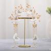 Chinese Flower Tassel Traditional Classical Style Hair Stick Pin, Butterfly Hair Comb Hairpin Sets Crystal Hair Chopsticks Headwear Hair Accessories