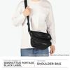 Portage Black Manhattan Portage Messenger Bag MESEROLE MESSENGER BAG TWL POKEMON MP1616TWLBLPKMN Black [Manhattan Label]