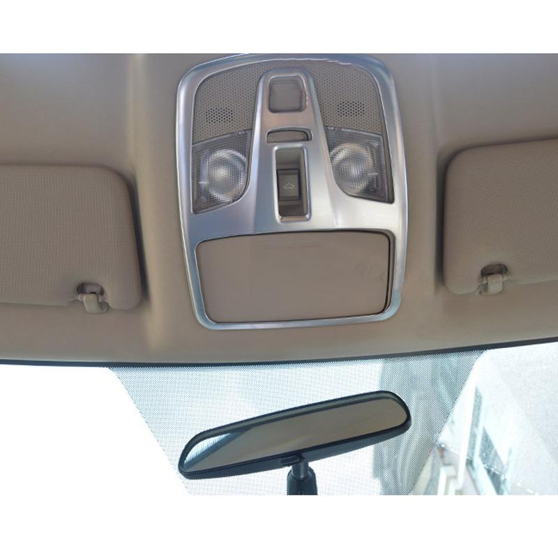 For Suzuki S-cross Scross SX4 2014 2015 2016 2017 Car Ide Sticker ABS Matte Head Read Front Reading Light Lamp Trim Frame