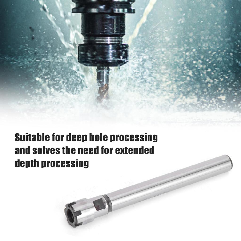 ER11M 100L Collet Chuck Holder Extension Rod Straight Shank Milling Cutter Tool HolderC12