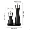 Manual Pepper Grinders Set Mills Modern Kitchen Gadget Portable Salt Shakers for
