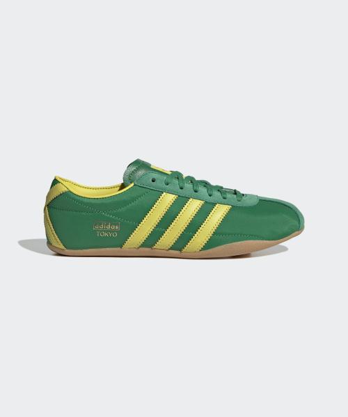 [Adidas] Токио - Зеленый:Желтый JI3298 220