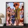 Diamond Painting Judy and Nicks Amusement Park Party Fan Artwork Cartoon Mosaic Diamond Cross Stitch DIY Gift Home Decor