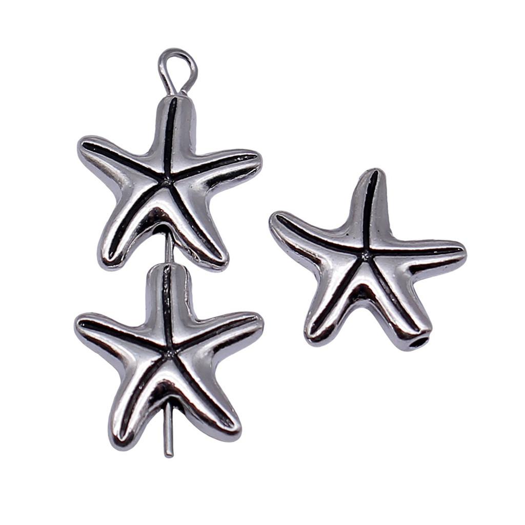 Small Hole Spacer Beads Minimalist Animal Charms For Pet Jewelry Components