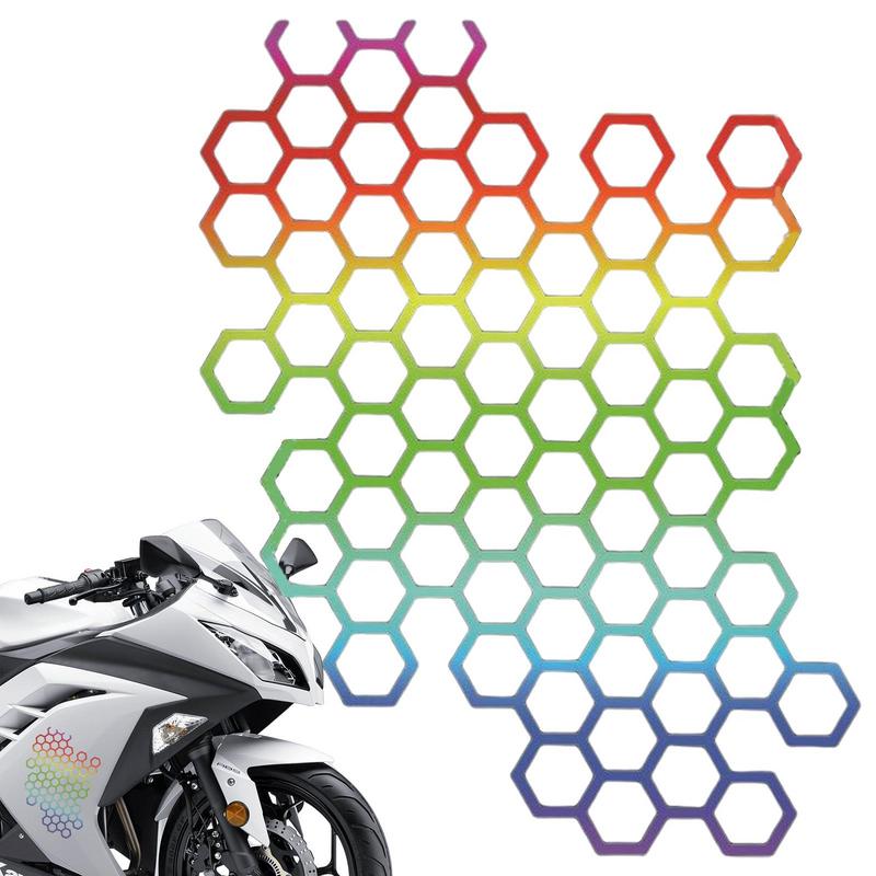 Kreative Rücklichtaufkleber DIY Motorrad Karosserieaufkleber Autoaufkleber Motorradaufkleber für die meisten Auto-Motorrad-Zubehör