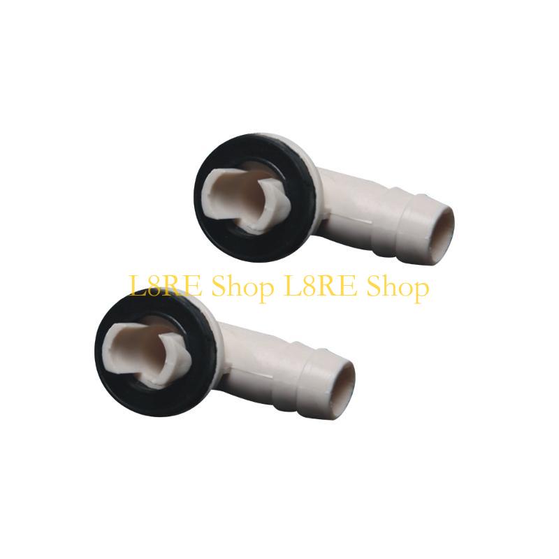 L8RE 2pcs Air Conditioner Drain Connector External Unit Spout Connector Durable