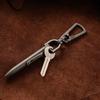 [KeyUnity] Key Ring Titanium Small Oval 15mm 2 Pieces KA29