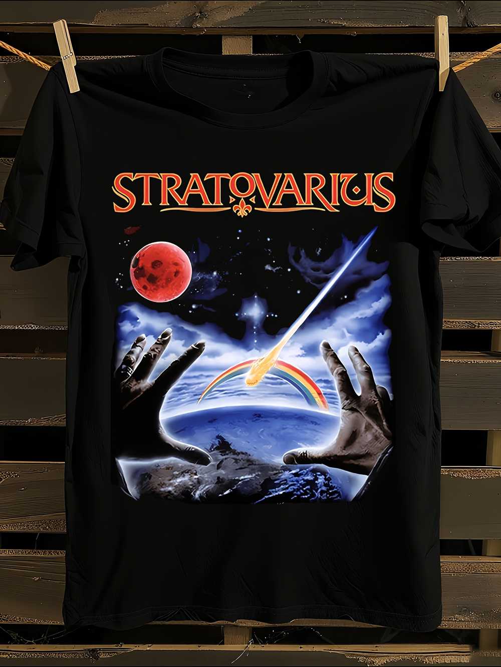 Stratovarius Band Logo & Album Art T-Shirt XXXL