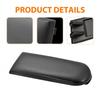 For VW Jetta Beetle 1999-2009 Black Leather Center Console Armrest Cover Lid New