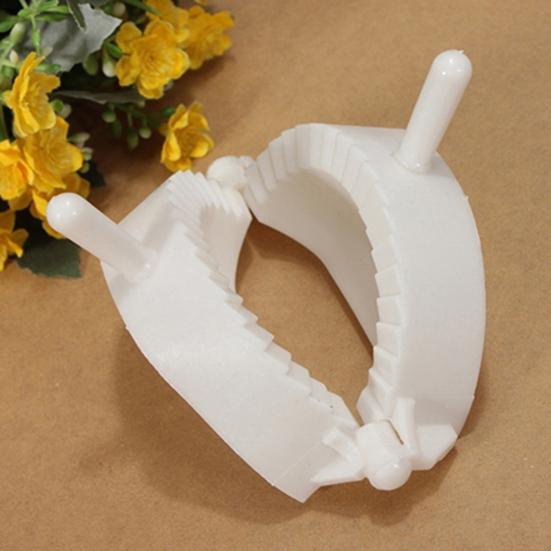 3Pcs/Set Dumpling Clamp Labor-saving Dumpling Maker Wear Resistant 3 Sizes Dumpling Mold for Kitchen