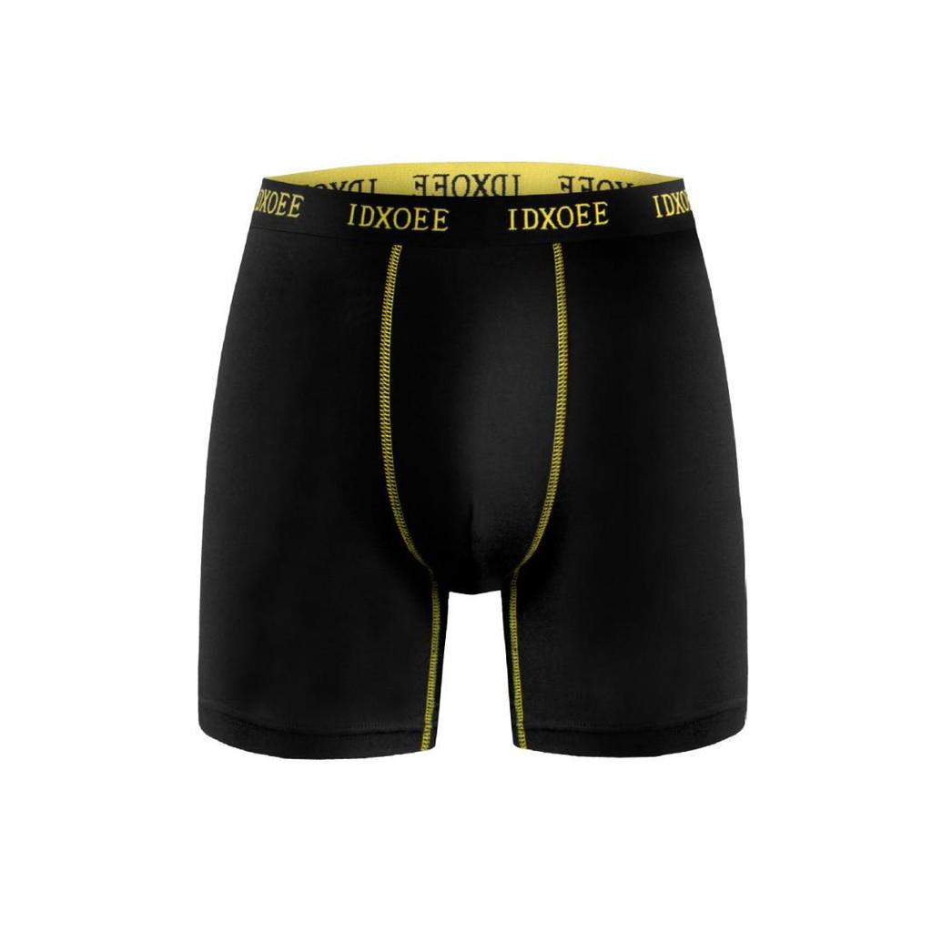Shein Men's European/American Long Sport Boxer Briefs