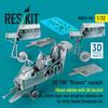 Reskit Cockpit Interior Decal and Landing Gear Set Kitty Plastic Model Parts 1/32 OV-10D w/3D (for Hawk) RSKU32-0169 (Airplane)