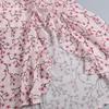 European-American Cross-Border Women's Floral Vacation Dress