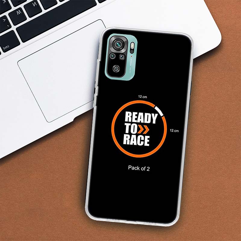 Ready To Race Phone Case For Xiaomi Redmi Note 10 Pro Max 10S 9 9S 9T 8 8T 11T 11S 11 5G 11E 7 6 5 4X Coque Cover