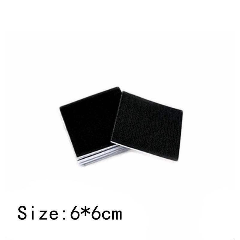 10 Pairs of Strong Self-adhesive Double-sided Adhesive Nylon Tape for Bed Sheet Sofa Cushion Carpet Non-slip Mat