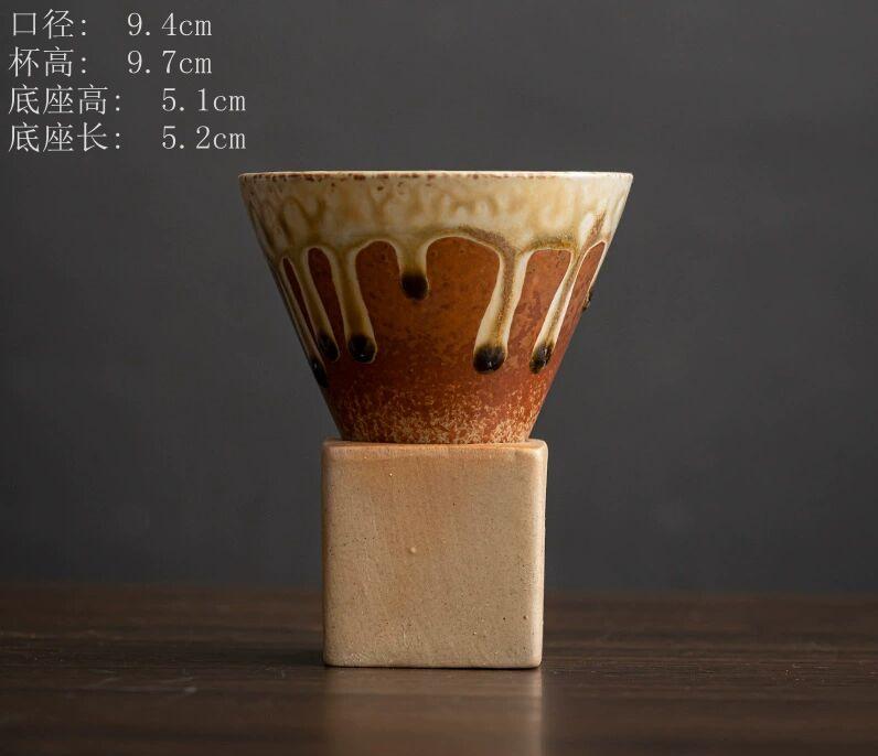 Coffee Cup Creative Style Retro Cup Japanese Coarse Pottery Mug Ceramic 200ML