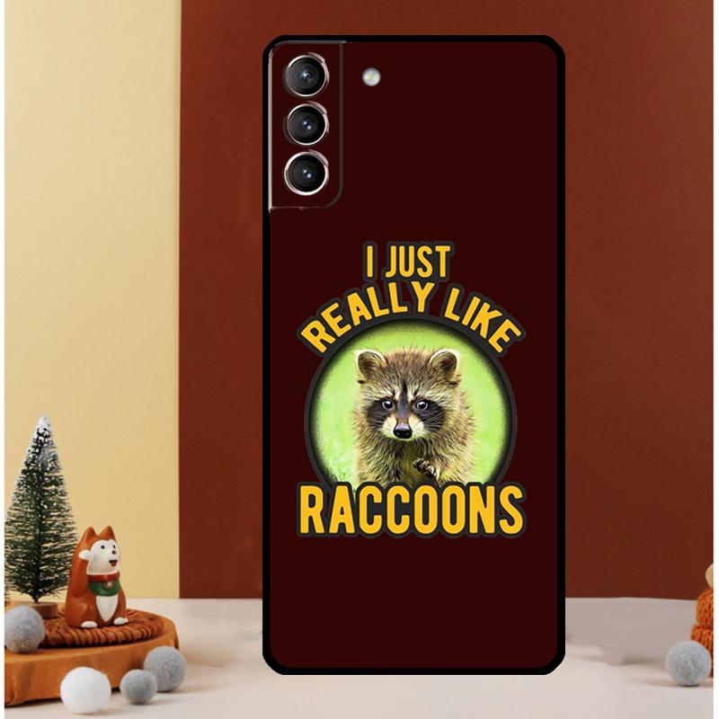 

Animal Raccoon Fox Case For Samsung Galaxy S22 S23 S24 Ultra Note 20 10 Plus S8 S9 S10 S20 FE S21 FE Cover Galaxy S23Ultra