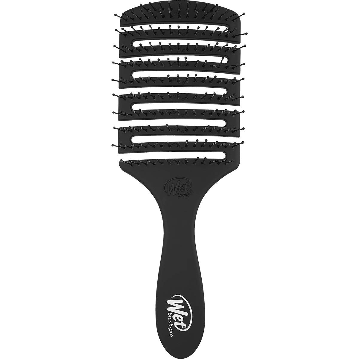 

WetBrush Flex Dry Paddle, Black, Quick-Dry Type, 1 Piece (x 1)