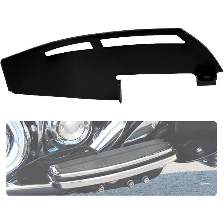 Motorcycle Rider Footboard Heel Guard Fit For Harley Touring Road King Electra Glide Street Glide Ultra Limited Tri Glide Ultra FLD FL Softail чёрный