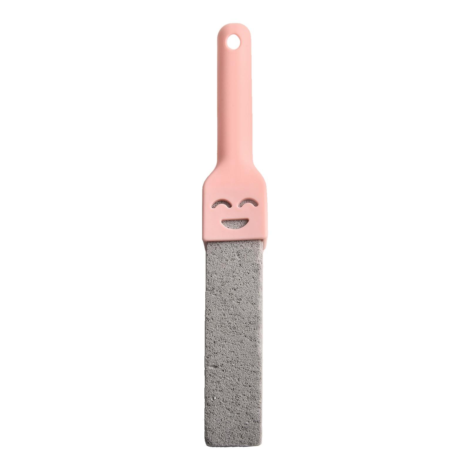 1PC Pumice Stone Cleaning Tool Seat Toilet Limescale Rust Stain Dirt Removal Brush Bathroom Tile Sink Household Washing Tools розовый