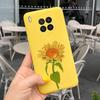 Sunflower Case For Honor 50 Lite Cover On Huawei Nova 8i Phone Case Fashion Painted Soft Back Cover For Honor50 Lite Nova8i Capa