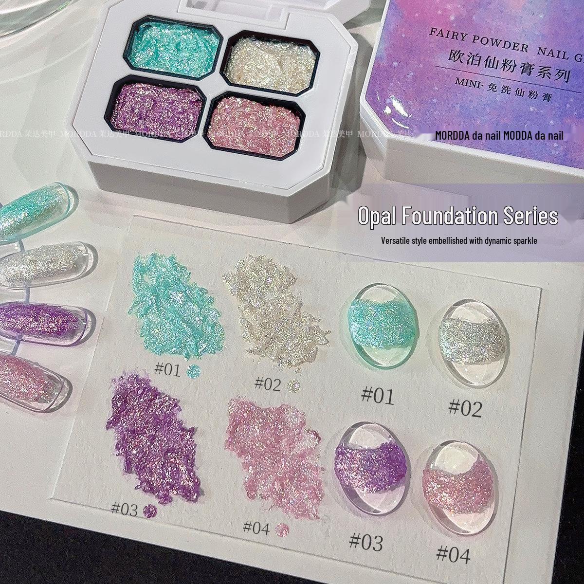 

Гель-лак для ногтей Opal Fairy 2025 с 3D текстурой для стайлинга