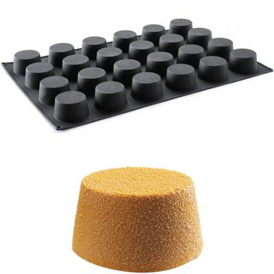 Silicone Mold for Pralines, Mousses, Baked Goods 570 X 375 Mm, Muffins