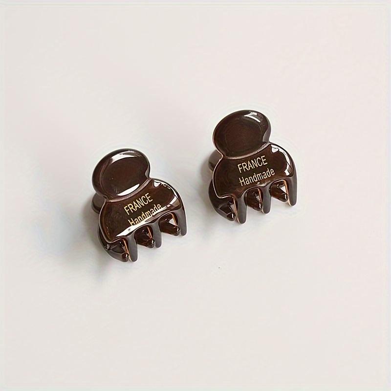 2ks/sada Mini acetátové sponky do vlasů Boční sponky Malá velikost Žraločí klip Sladká Roztomilá Elegantní Sponka do vlasů Sponky do vlasů Ženy Vlasové doplňky