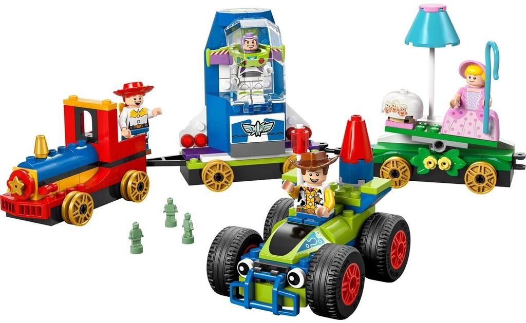 LEGO конструктор Disney История игрушек – Поезд для вечеринок и машинка RC из Истории игрушек (43264)
