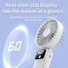 Portable Mini Foldable Desktop Fan: Rechargeable via TYPE-C, Comes with Lanyard, Customizable LOGO
