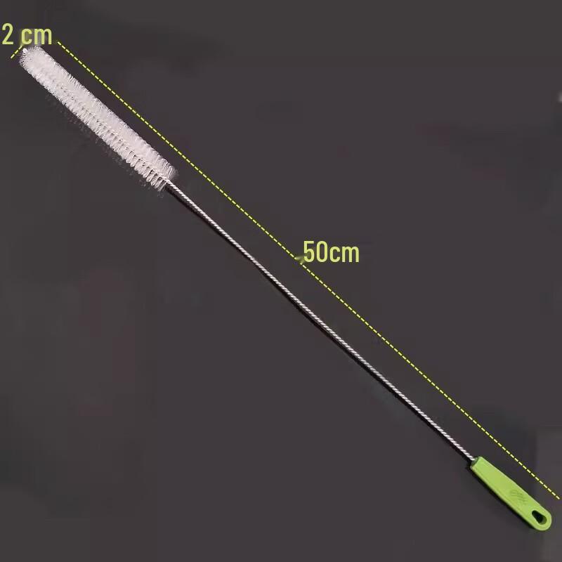 Soft Bristle Test Tube & Straw Cleaning Brush Set