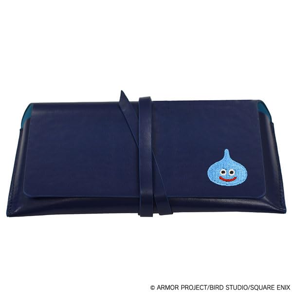 

Smile Slime Slime Embroidered Glasses Case