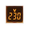 220V/230V Square Voltmeter Digital Voltmeter Portable Voltage Measurement Monitor