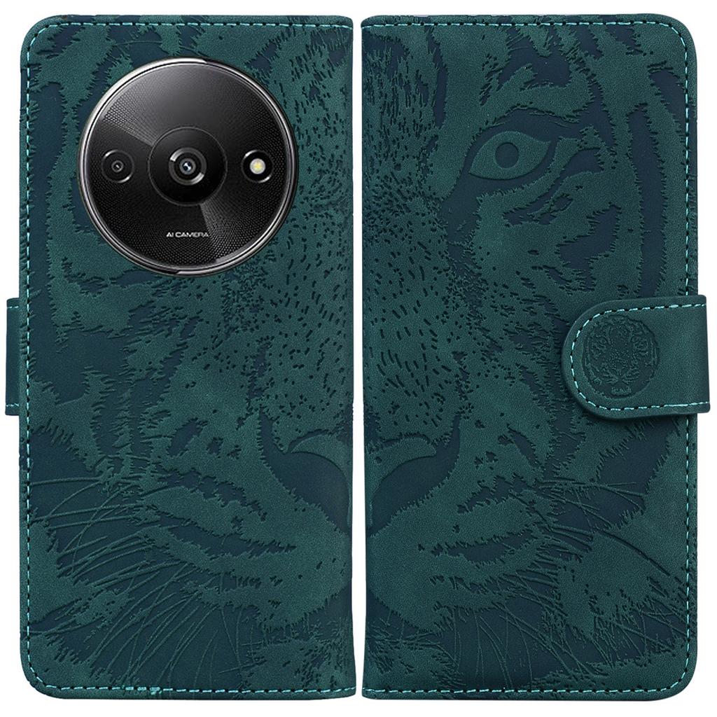 For Xiaomi Redmi A3/Poco C61 4G Cell Phone Cover Protective Case Tiger Imprinted Pattern Phone Shell