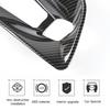 For Jeep Cherokee 19+Carbon Fiber Exterior Front Fog Light Lamp Trim Accessories