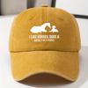 Baseball Cap Fashion Printed Casual Sun Hat Retro Soft Top Peaked Cap Adjustable