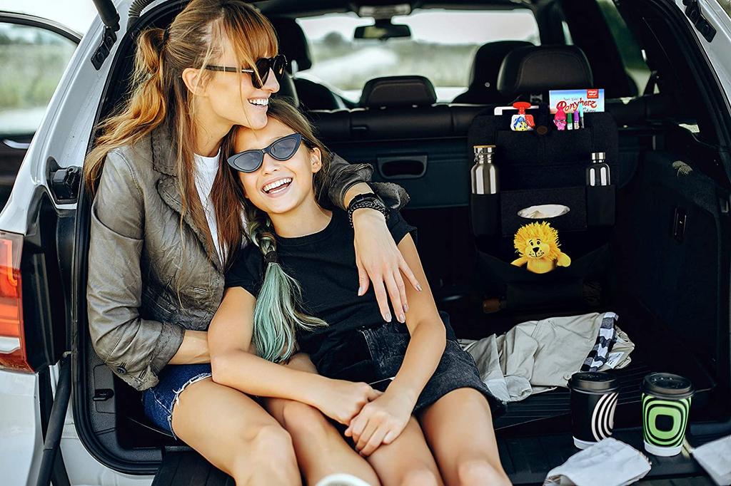 Organizer cover mat car seat protector tablet holder uni