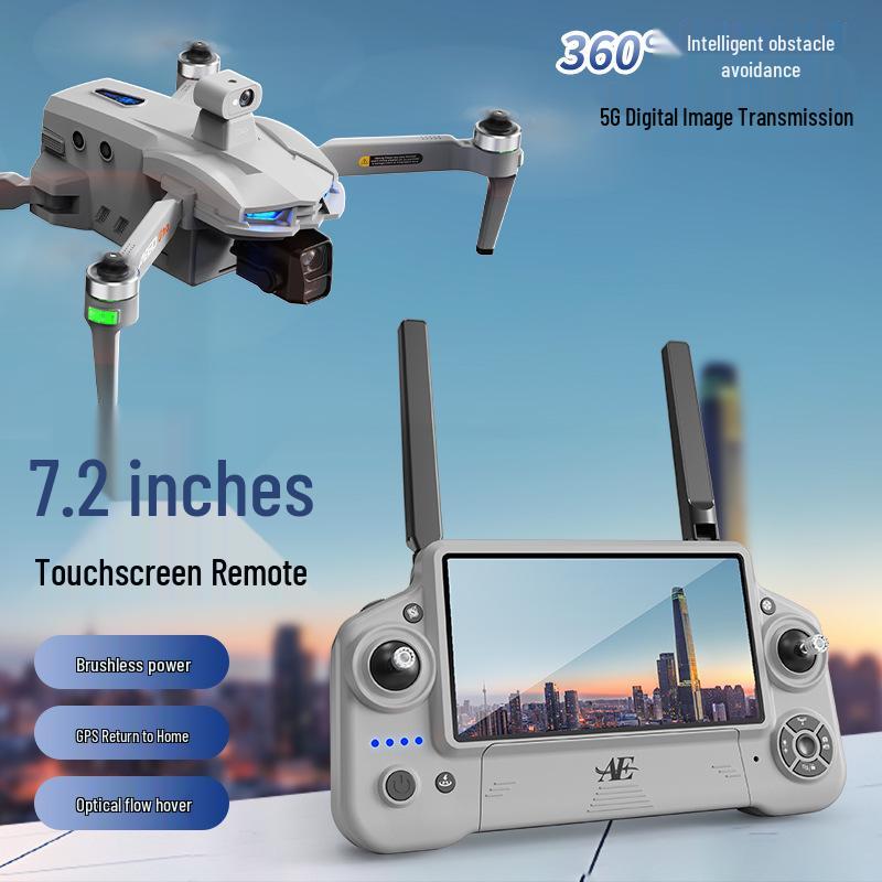 Shangheng AE60 Drone: GPS Three-Axis Gimbal, HD Digital Image Transmission, Remote Control.